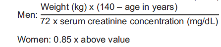 Vanconex Dosage Formula 1