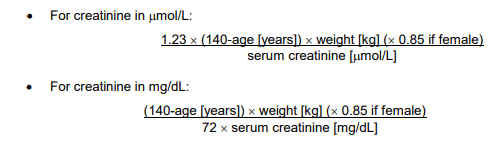 Pradaxa Dosage Formula 1