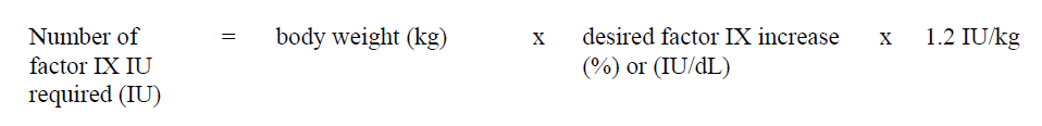 BeneFIX Dosage Formula 2