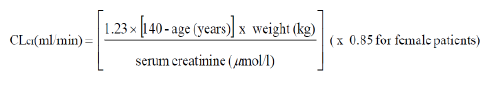 Rewisca Dosage Formula 1