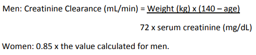 Cravit IV Dosage Formula 1